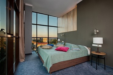 фото Suite Land Panoramic 3-местный, бетон брют, Отель "Beton Brut", Анапа
