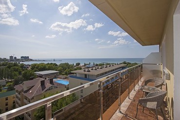 фото Стандарт 2-местный с видом на море (корпус 1) (Санмаринн), Курорт-отель "Санмаринн", Анапа