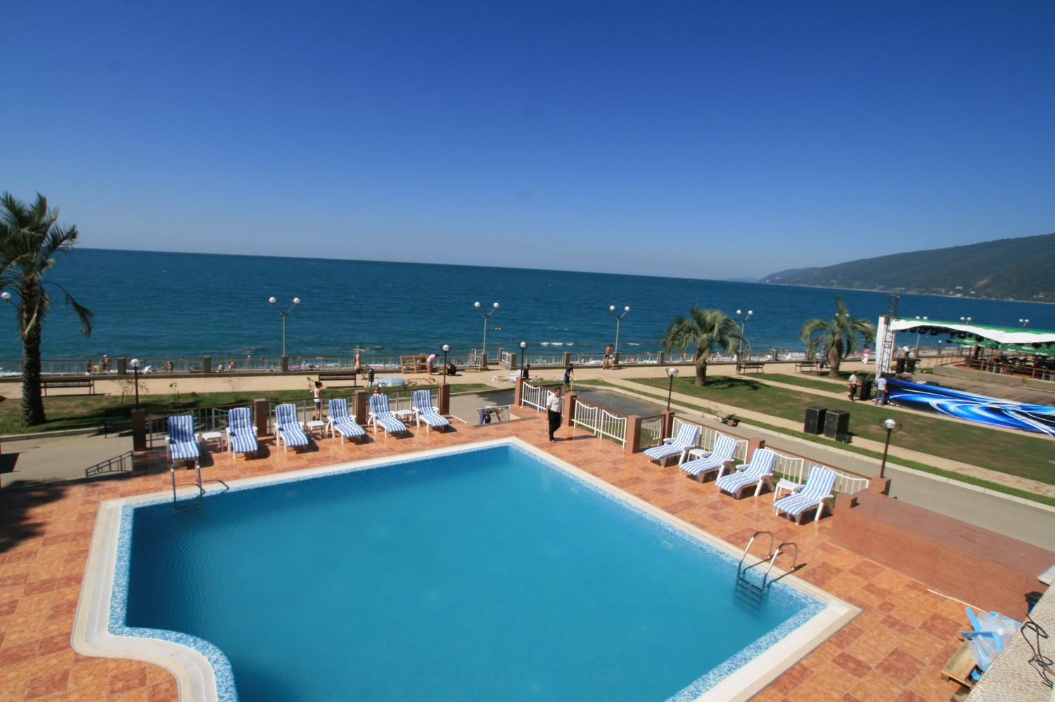 фото Бассейн, Отель "Alex Beach Hotel", Абхазия