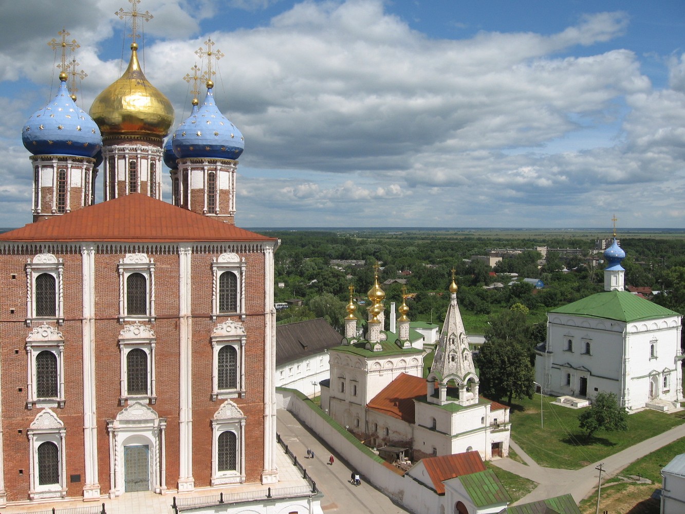 Рязанский кремль в городе 