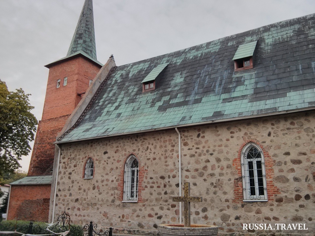 Свято-Никольский храм (кирха Юдиттен) в городе 