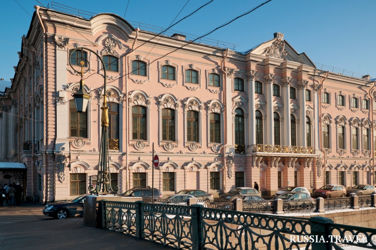 Елизаветинское Барокко Строгановский дворец