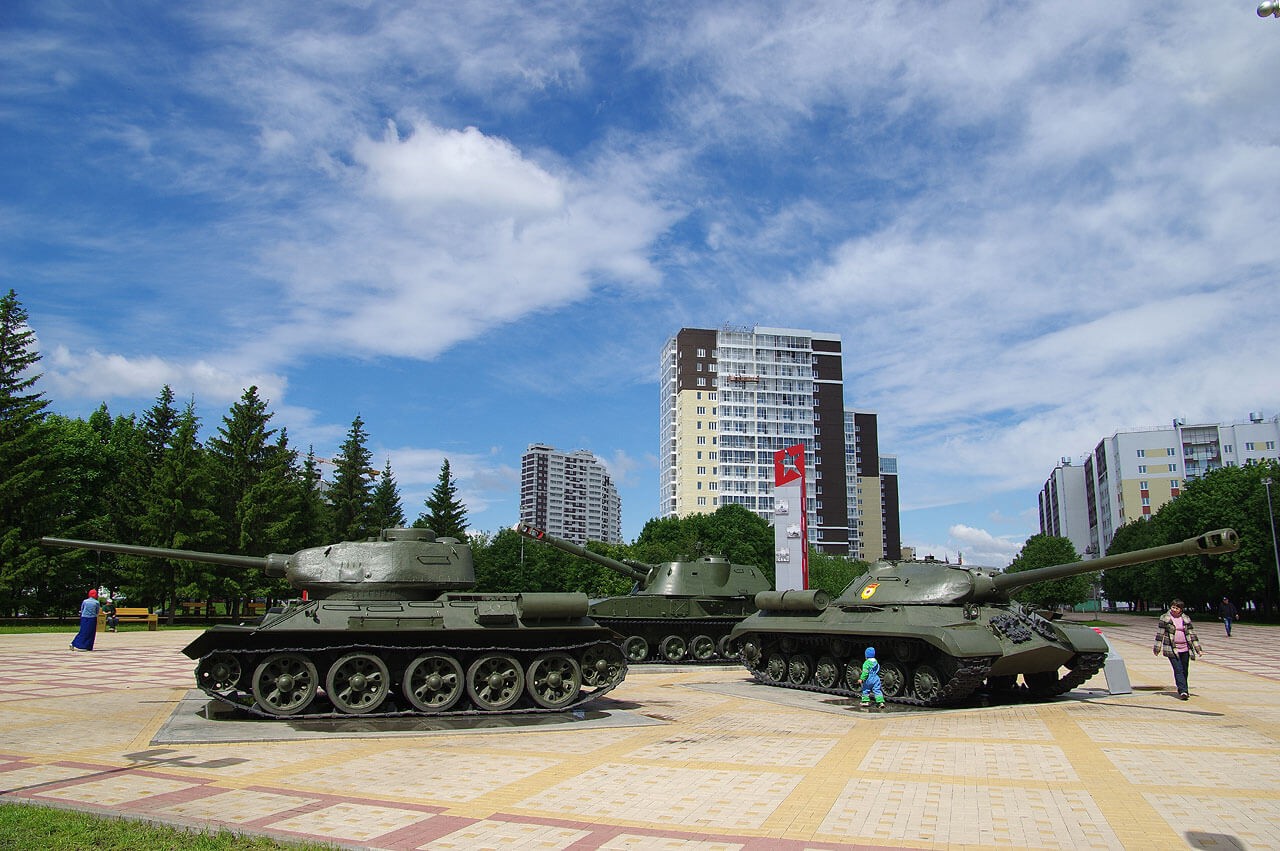 Парк Победы в городе 