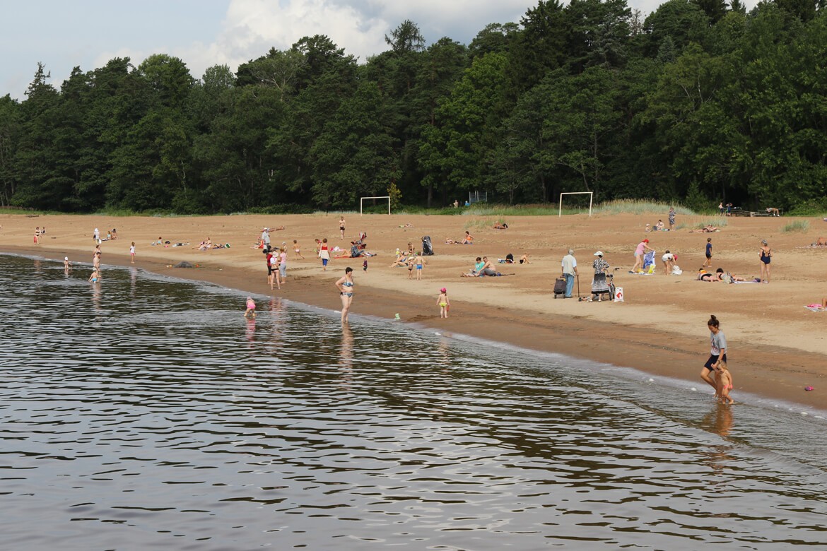 Санаторий "Северная Ривьера" - Пляж